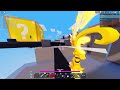 My Friends Trapped me inside a Lucky Block.. (Roblox Bedwars)