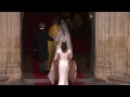 Catherine Middleton arrives at Westminster Abbey