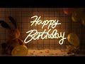 Happy Birthday Neon Sign for Wall Decor, Attivolife Birthday Party Bedroom Decor, Gifts for Girl Boy