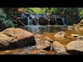 4K UHD ASMR | Soothing Waterfall Sounds - Natural White Noise | Relax, Sleep, Study, Meditate