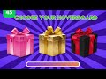 Choose YOUR Gift.. Pink, Black and Gold edition 3 Giftbox challenge