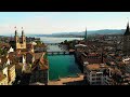 FLYING OVER SWITZERLAND (4K UHD) - Wonderful Natural Videos With Soothing Music - 4K Ultra HD Video