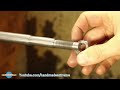 How to cut a thread on a manual lathe (Intermediate method ideal for home workshop & hobby engineer)