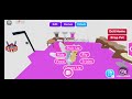 Playing  a game ( roblox)