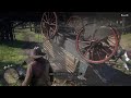 Red Dead Redemption 2 wagon flip glitch