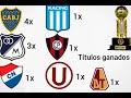 campeones de la recopa Sudamericana 2025-2036