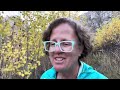 Hiking the Trail up from Lamoille Canyon Camp near Elko Nevada