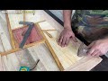 Carpenter Turns Scraps Of Wood Into A Magical Coffee Table  / Woodworking Projects
