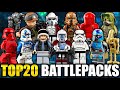 Top 20 LEGO Star Wars Battle Packs EVER MADE