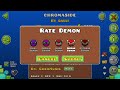 Chromaside 100%, final two checkpoints | Geometry Dash