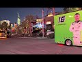2023 NASCAR Hauler Parade down the Las Vegas Strip