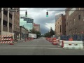 Driving Downtown - Birmingham Alabama USA