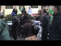 St. Patrick's Day BRAWL in front of FOX NEWS HQ! | NYC 03.17.17