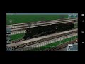 Trainz Racing - streamlined race (2 trains crashes) #trainsimulator #games #racing