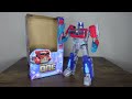 Transformers One Ultimate Energon Optimus Prime(柯博文) Unboxing and Reviews