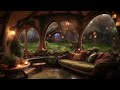 A Magical Night in the Heart of Hobbit Village | Calming Nature Sounds and the Comfort