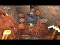I Survived 100 Days In Only Caves In Minecraft Hardcore! [Full Movie]