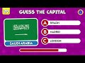 Can You Guess The Capital City Of THESE 40 Countries? Capital City Quiz | Geography Quiz