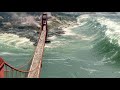 in various movies and images or other possibilities about the destruction of the golden gate bridge