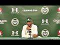 Colorado State Football: Jay Norvell Post-Game (vs. Washington St., 2023)