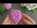 3D Super!. Crochet Flower 🪷 Very easy crochet flower making for beginners.You should do it now