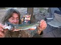 Springtime Ice Fishing Catch & Cook | PLUS Roadkill Fiasco