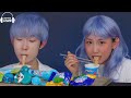 ASMR ICE CREAM BLUE PORORO JELLY RECIPE PARTY 직접 만든 블루 뽀로로 꿀젤리 먹방 DESSERTS MUKBANG EATING SOUNDS