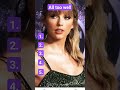 Rate these Taylor Swift songs without knowing what's next.     #Taylor Swift