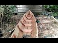 how to make a canoe complete tutorial, small canoe manufacturing process