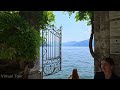 LAKE COMO - VILLA CIPRESSI , VARENNA - THE MOST BEAUTIFUL VILLA ON LAKE COMO | WALKING TOUR 4K HDR