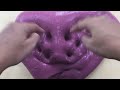 Satisfying Slime ASMR, Making Neon Color Rainbow With Cute Piping Bags | #0108