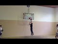 Easy dunk in jeans no warm up