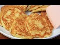 Juicy apple pancakes in just minutes! Simple and delicious breakfast/dessert recipe