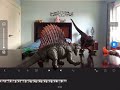 Klikbot vs dinosaur stop motion