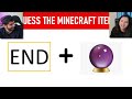 My Sister Guesses Minecraft items By Emoji [Challenge]