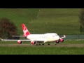 Boeing 747-400 GIGANTIC RC TURBINE MODEL JUMBO Hausen Flight Day 2016