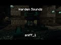 Minecraft: ALL Warden Sounds (1.19 Update)