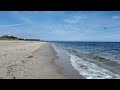 [4K] Beach Walk - Sunken Meadow State Park, NY suitable for treadmill, - 3MPH