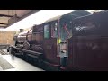 Hogwarts Express arriving at Hogsmeade station in universal studios Orlando Florida