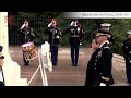 Honor Guard from 5 Military Branchs (Army, Marine Corps, Navy, Air Force, Coast Guard) at Arlington