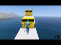 GTA 5 Rainbow Spiderman Water Fails (Euphoria Physics/Ragdolls) #16