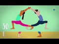 Fun Partner Yoga Poses for Kids | Yoga for Children | Yoga Guppy