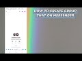 How to Create Group Chat on Messenger Tutorial