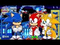 🔵💨 TOO MANY SONICS!! - Sonic, Tails & Knuckles Play 