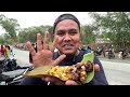 उलीगुटू आदिवासी बाजार | Rs30 में खाए 8 पीस देशी चिकन कबाब | Village Tribal Market | Chicken Kabab