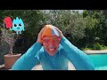 Blippi's Pool Day Fun | Kids Cartoons | Party Playtime!