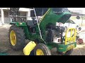 John Deere 5050 D clutch plate replacement