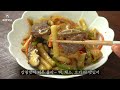 This is tteokbokki eaten in Korean royal courts. Gungjung-tteok-bokki