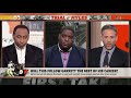 ‘Why are you rolling your eyes at me?’ – Damien Woody and Max Kellerman get heated | First Take