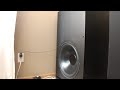 Chase Home Theater VS18.1 - Bass Test 2 (Decaf - White Clouds 36Hz )